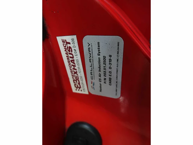 Chevrolet corvette racewagen - afbeelding 62 van  67