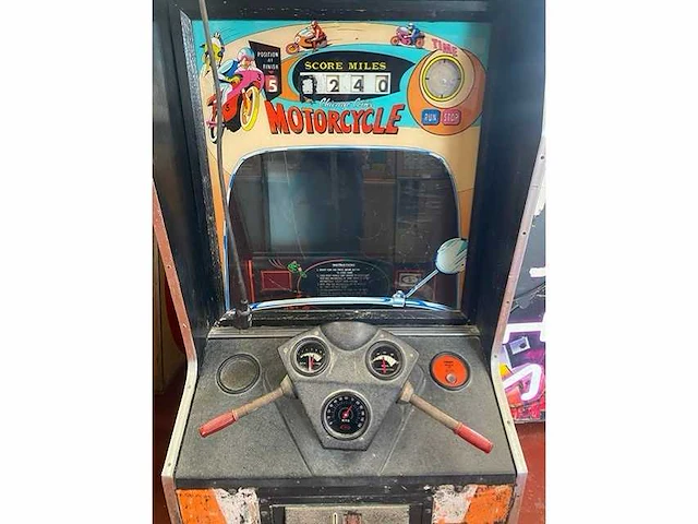 Chicago coin motorcycle race arcade - afbeelding 5 van  5