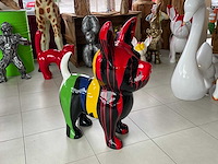 Chihuahua zwart trash h90cm x l76cm - afbeelding 1 van  3