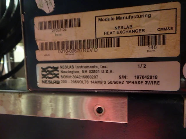 Chiller neslab - afbeelding 7 van  7