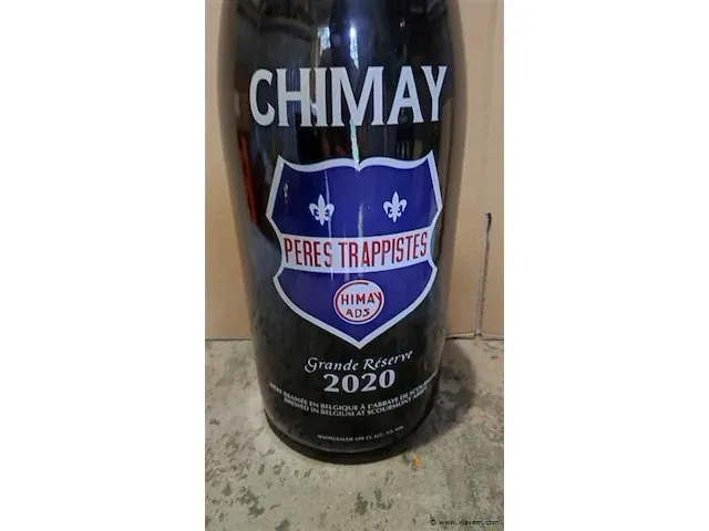 Chimay grande réserve 2020 6 liter - afbeelding 2 van  7