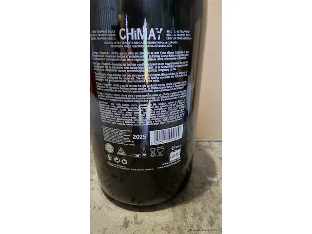 Chimay grande réserve 2020 6 liter - afbeelding 6 van  7
