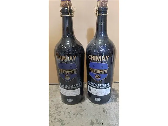 Chimay grande réserve frmentée 75cl 2 flessen - afbeelding 1 van  6