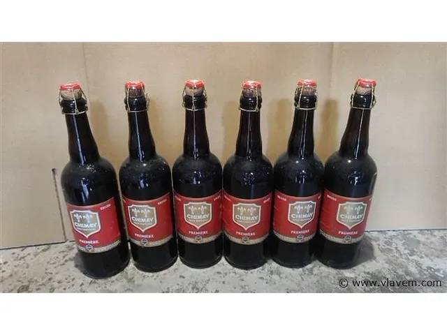 Chimay première 75cl 6 flessen - afbeelding 1 van  4