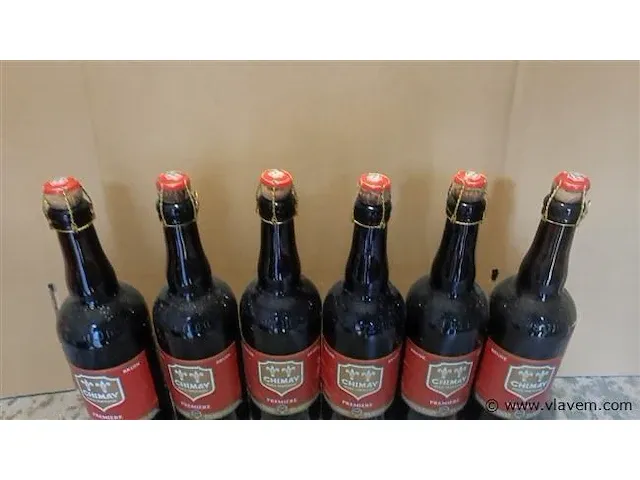 Chimay première 75cl 6 flessen - afbeelding 2 van  4