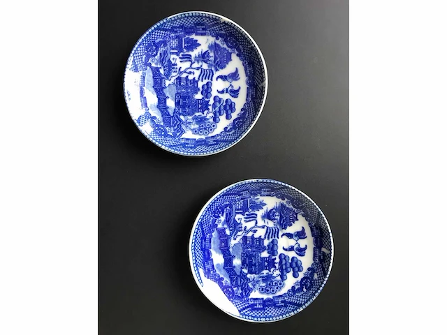 Chinese blue and white miniature - crockery (5x) - afbeelding 7 van  7