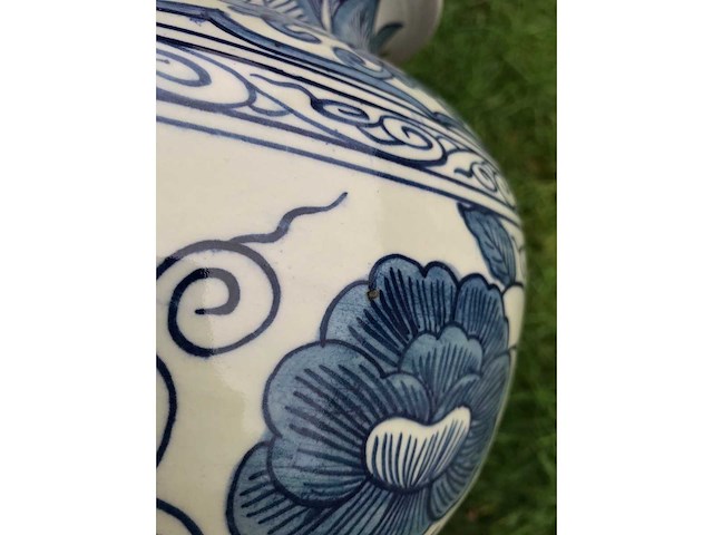Chinese blue and white vase - afbeelding 3 van  17