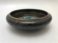 Chinese cloissoné detailed bowl - afbeelding 3 van  22