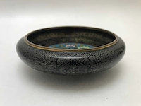 Chinese cloissoné detailed bowl - afbeelding 4 van  22