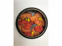 Chinese cloissoné detailed bowl - afbeelding 14 van  22