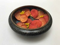 Chinese cloissoné detailed bowl - afbeelding 15 van  22
