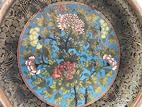 Chinese cloissoné detailed bowl - afbeelding 17 van  22
