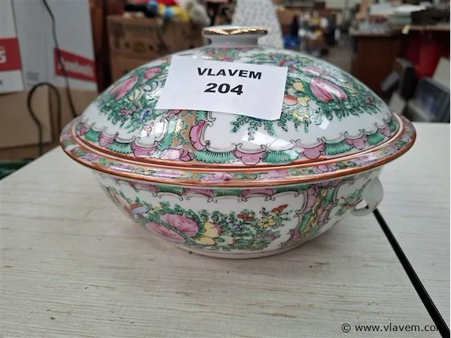 Chinese dekselpot - afbeelding 1 van  3