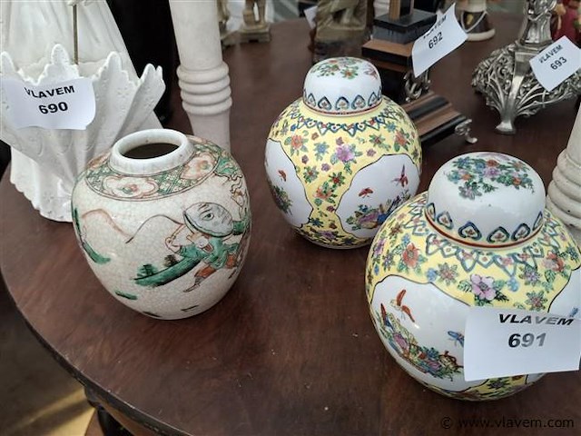 Chinese gemberpot - afbeelding 1 van  2