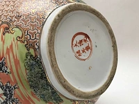Chinese guangzhou export porcelain vase with hunting scene - european market - (early 20th century) - afbeelding 7 van  34