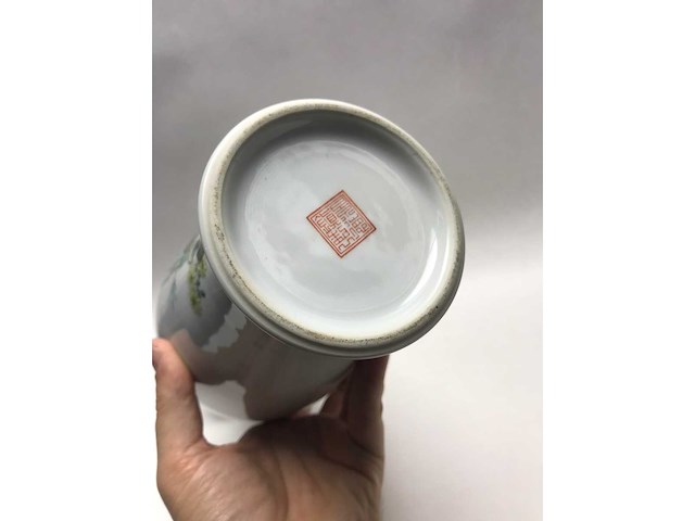 Chinese jingdezhen porcelain 30cm - afbeelding 4 van  9