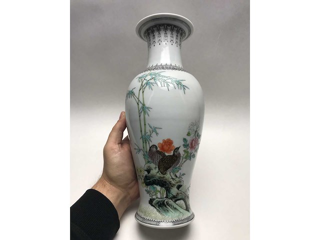 Chinese jingdezhen porcelain 30cm - afbeelding 8 van  9
