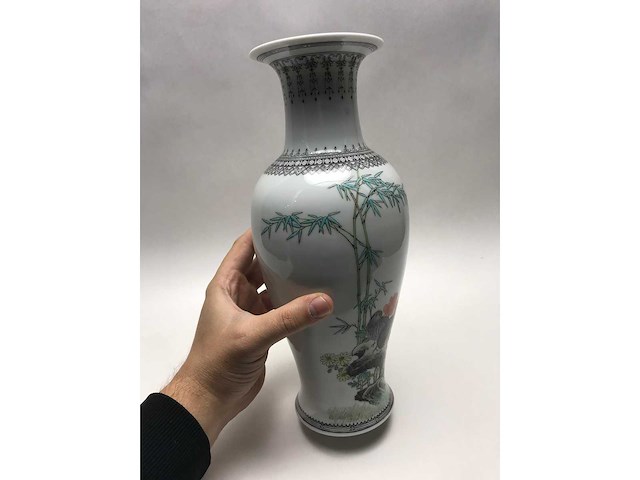 Chinese jingdezhen porcelain 30cm - afbeelding 3 van  9