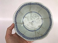 Chinese min yao blue white bowl. - afbeelding 15 van  21