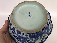 Chinese min yao blue white bowl. - afbeelding 18 van  21