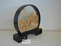 Chinese muur in kader 3d h=23cm - afbeelding 3 van  4