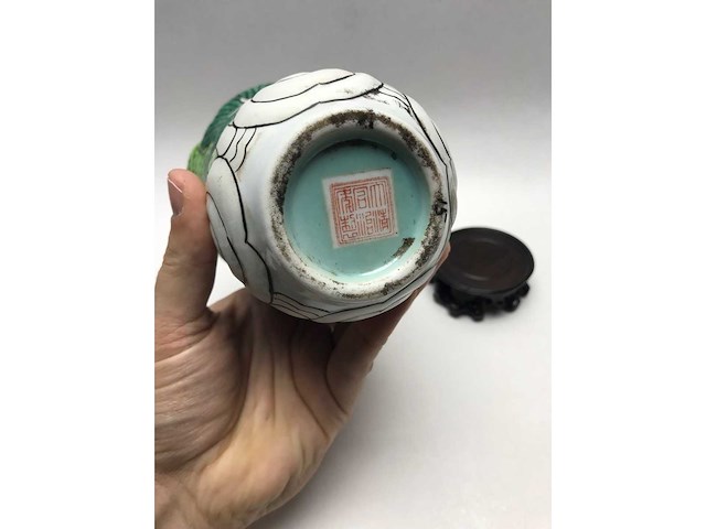 Chinese porcelain (2x) - afbeelding 6 van  22