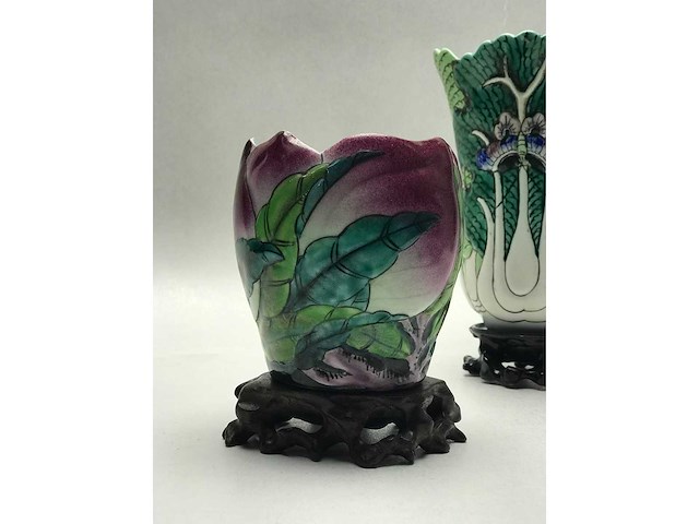 Chinese porcelain (2x) - afbeelding 16 van  22