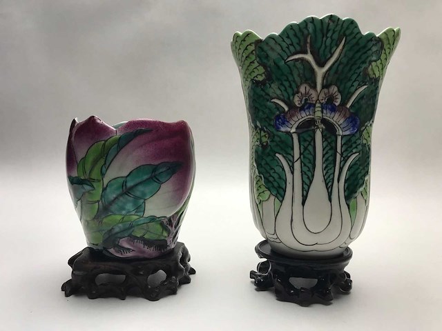 Chinese porcelain (2x) - afbeelding 10 van  22