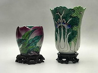 Chinese porcelain (2x) - afbeelding 1 van  22