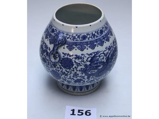 Chinese vaas 30x30 - afbeelding 1 van  3
