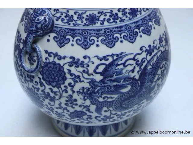 Chinese vaas 30x30 - afbeelding 2 van  3