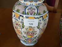 Chinese vaas, chinese kom, pot met deksel (alles porselein) - afbeelding 5 van  10