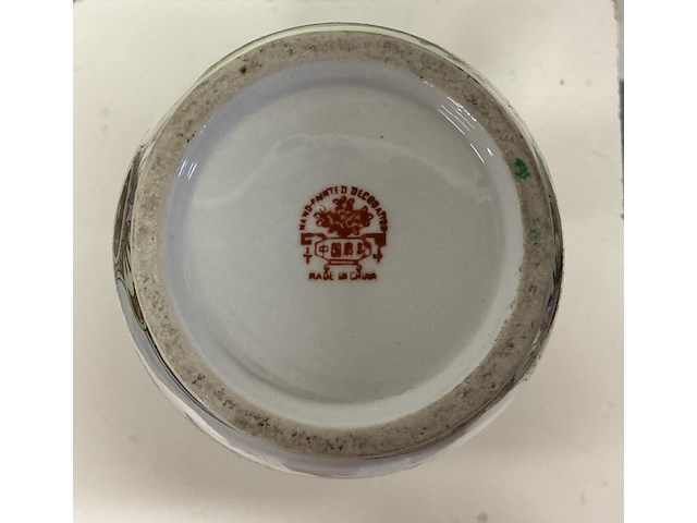 Chinese vaas in fijn porselein - afbeelding 3 van  3