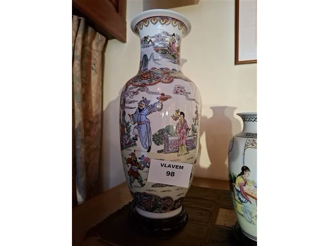 Chinese vaas - afbeelding 1 van  2