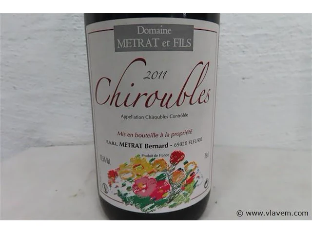 Chiroubles 2011 metrat bernard - afbeelding 2 van  3