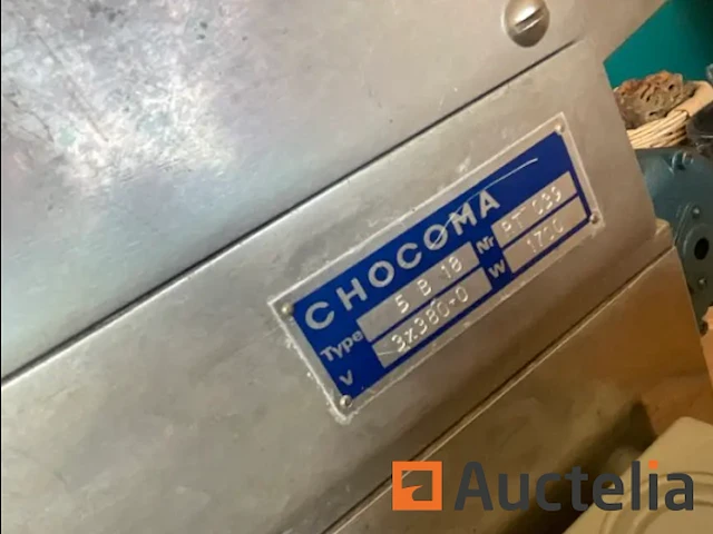 Chocolade overtrekmachine chocoma 5b18 - afbeelding 6 van  6