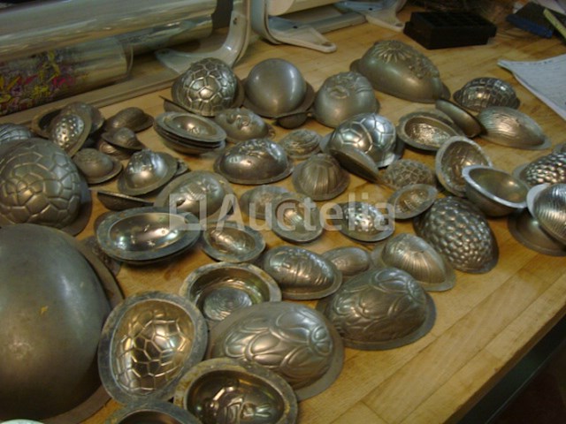 Chocolade paasei onderwerp vorm - afbeelding 1 van  7