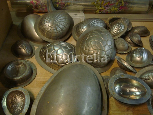 Chocolade paasei onderwerp vorm - afbeelding 4 van  7