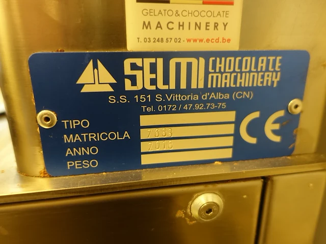 Chocolade tempereermachine selmi - afbeelding 4 van  7
