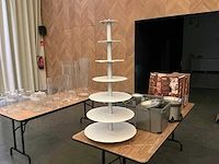 Chocoladefontein (6x) + cupcaketoren - afbeelding 2 van  10