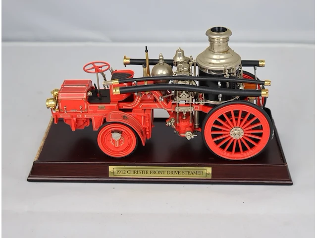 Christie front drive steamer 1912 (13) - afbeelding 2 van  3