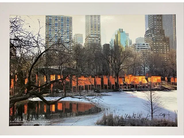Christo - gesigneerde editie - new york - afbeelding 1 van  2