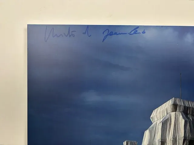 Christo - gesigneerde editie op dibond - afbeelding 2 van  2