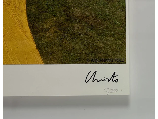 Christo - gesigneerde & genummerde editie - afbeelding 2 van  2