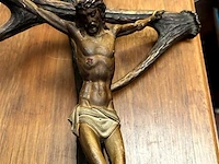 Christus op gewei h:40 cm - afbeelding 2 van  2