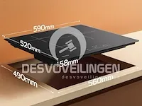 Ciarra cbbih3b 3 kookzones inductiekookplaat - afbeelding 5 van  7