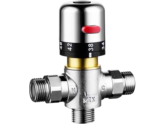 Ciencia g1 / 2 thermostatische 3-wegkraan - afbeelding 1 van  4