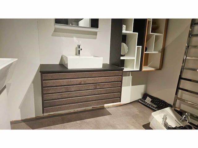 Cima dark oak - badmeubelset - afbeelding 1 van  3