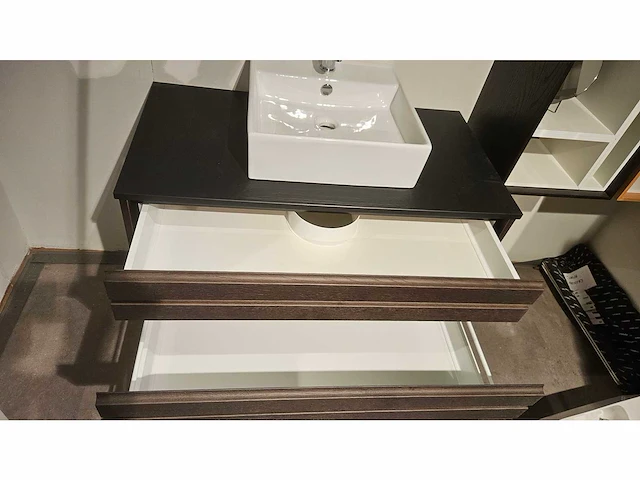 Cima dark oak - badmeubelset - afbeelding 3 van  3