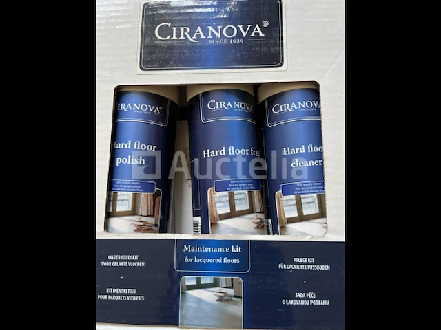 Ciranova onderhoudskit voor gelakte vloeren - afbeelding 1 van  1